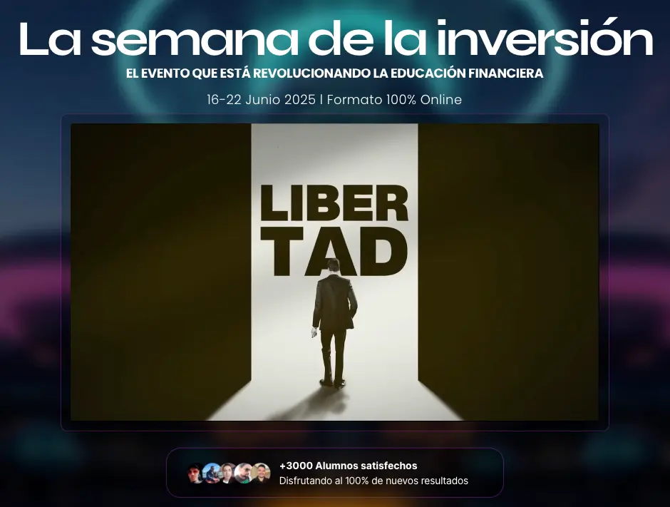 Participante caminando hacia la libertad financiera, imagen representativa para la review y opiniones reales sobre La Semana de la Inversión 2025