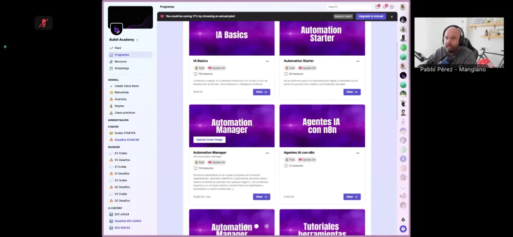 Buildt Academy programa