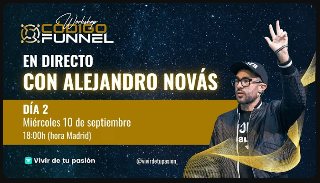 codigo funnel alejandro novas