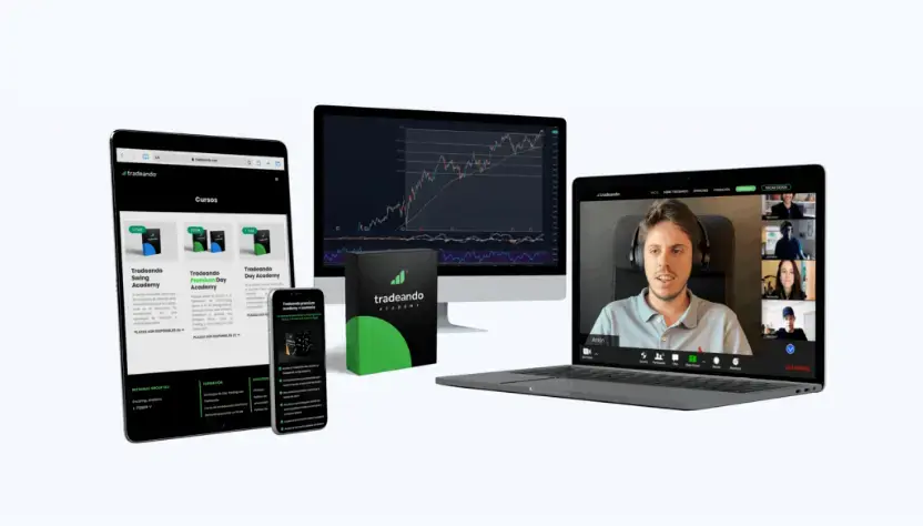 Curso de Trading Tradeando.net por Enrique Moris con acceso a Day y Swing Trading