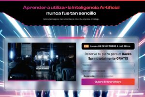 Racks Sprint Opiniones 2025 ¿Merece la pena el evento gratuito de IA?